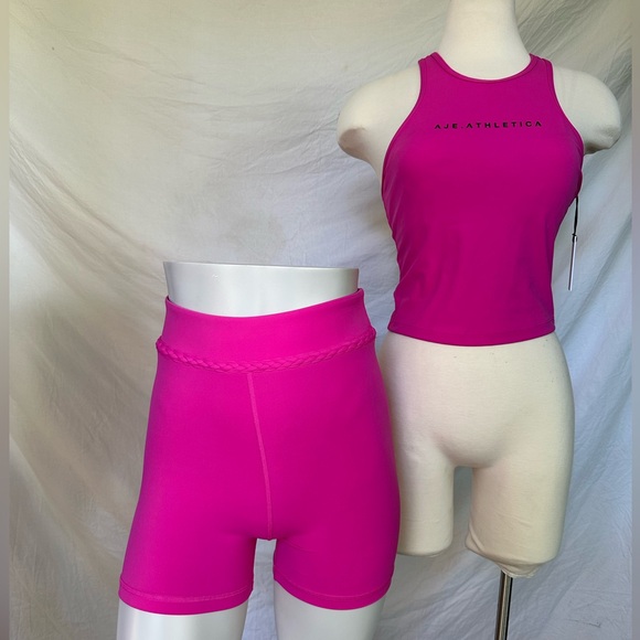 Aje Athletica Pink Sports Bra - Picture 1 of 4